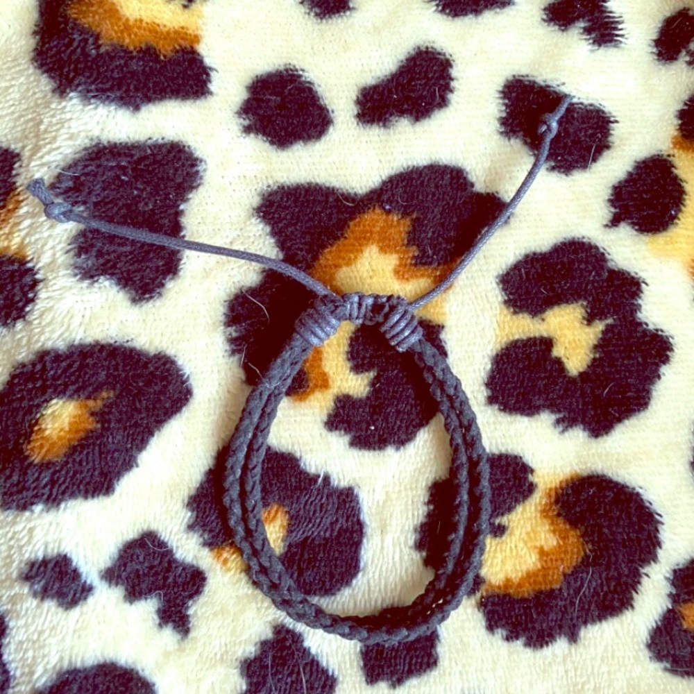 Black Adjustable Bracelet
